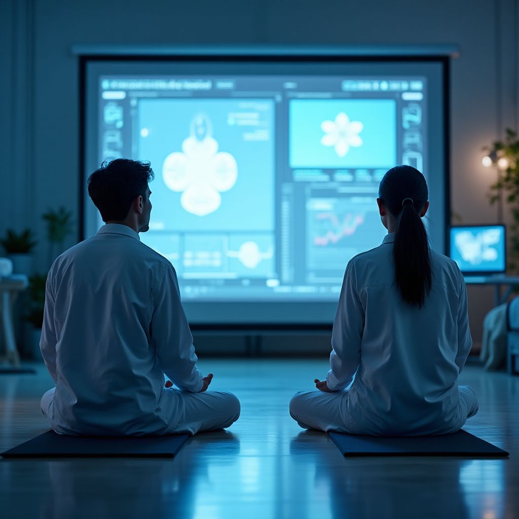 Étude sur l'impact du yoga sur le stress